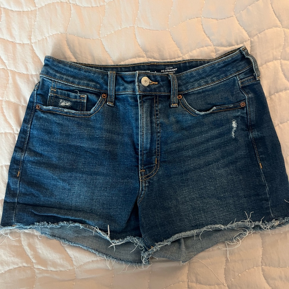 Old Navy Dark Blue Jean Shorts